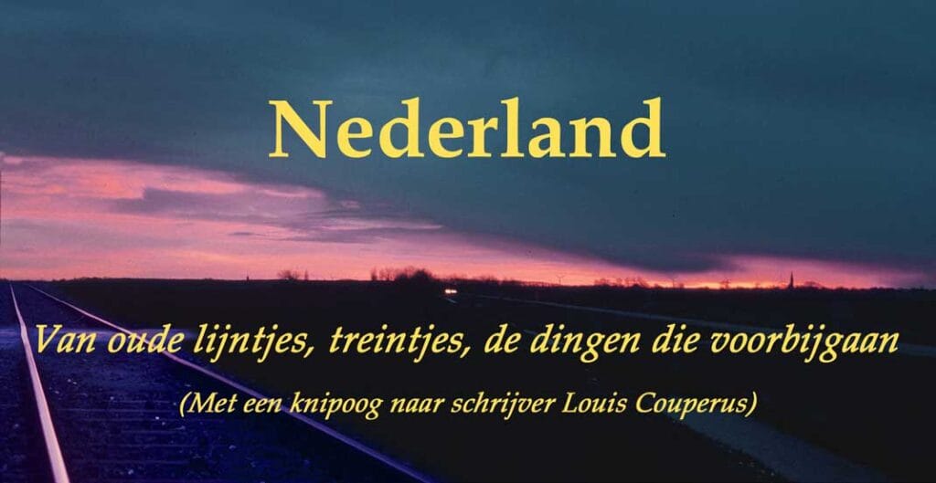 Bovenbanner Railromantiek Nederland